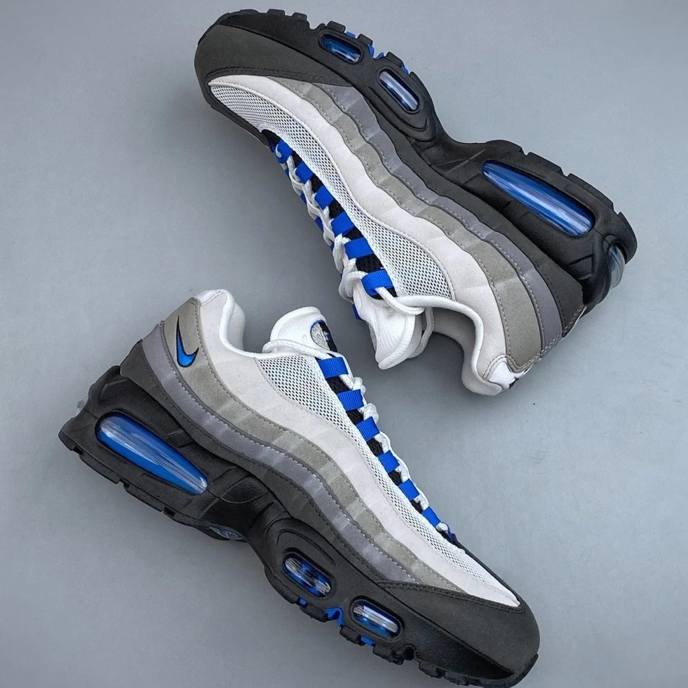 Nike Air Max 95 OG Blue Spark IM7410-100 Men's Comfort Shoes